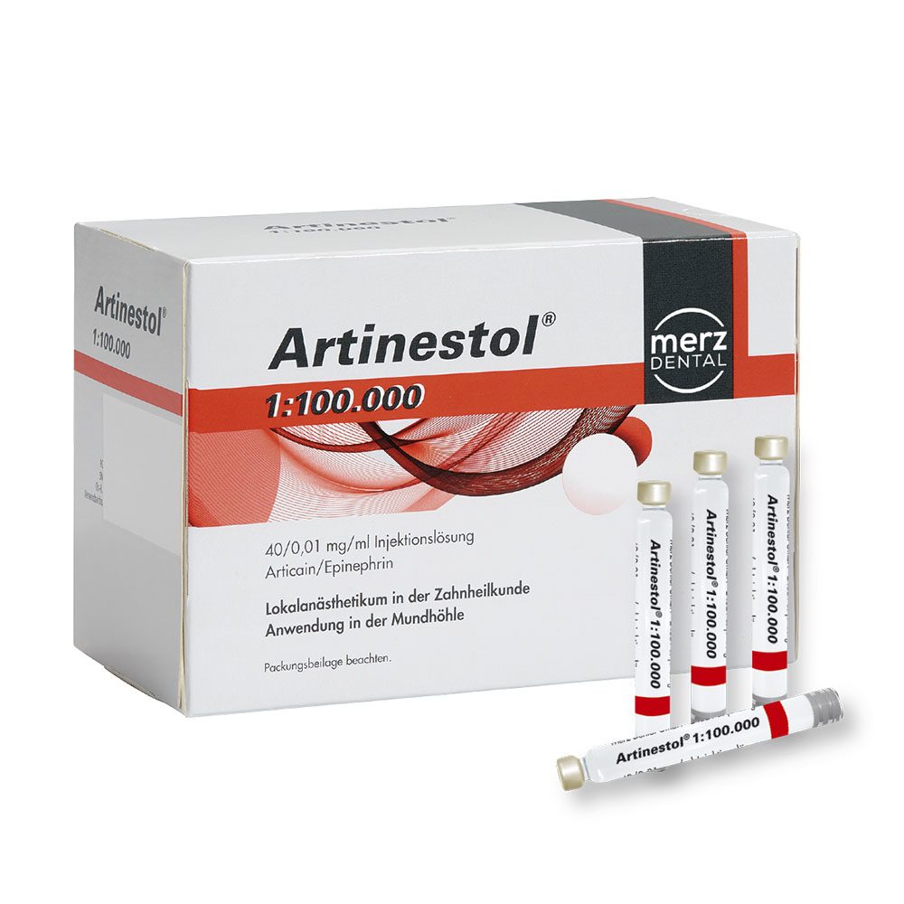 Artinestol 1:100000 Zylinderampullen, 100 Stück