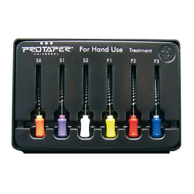 Protaper Manual Assortment 25 mm steril, 6 Stück sortiert