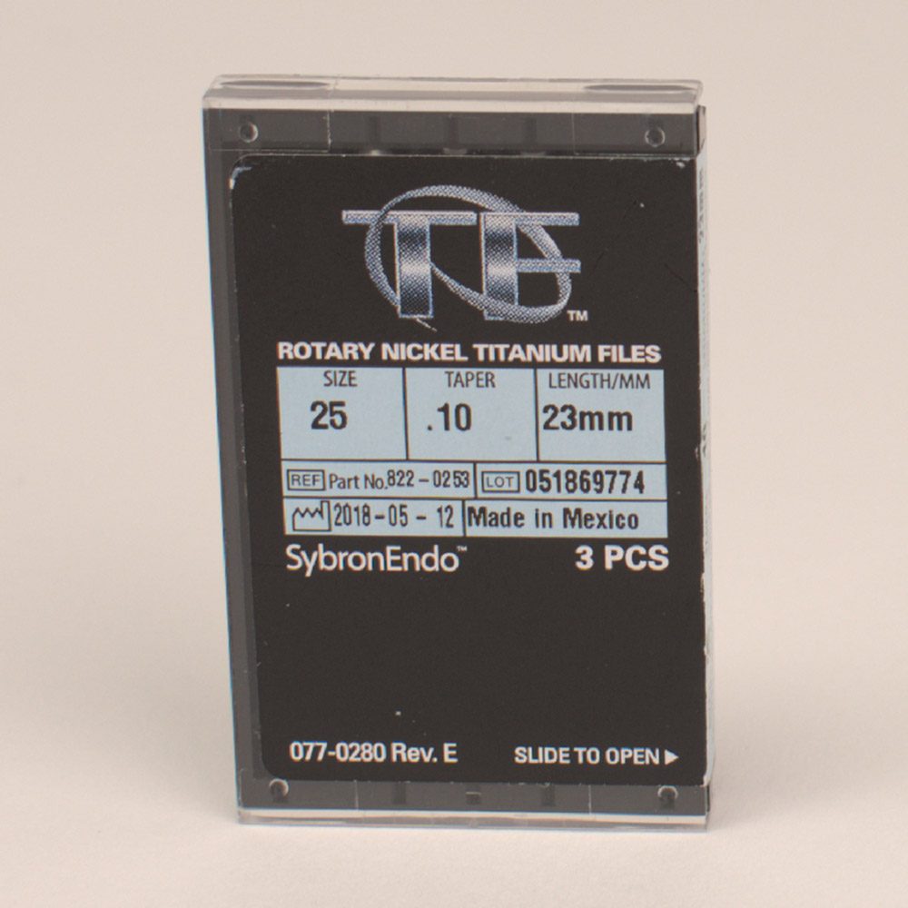 Twisted Files 25/.10 Taper 23mm 3St