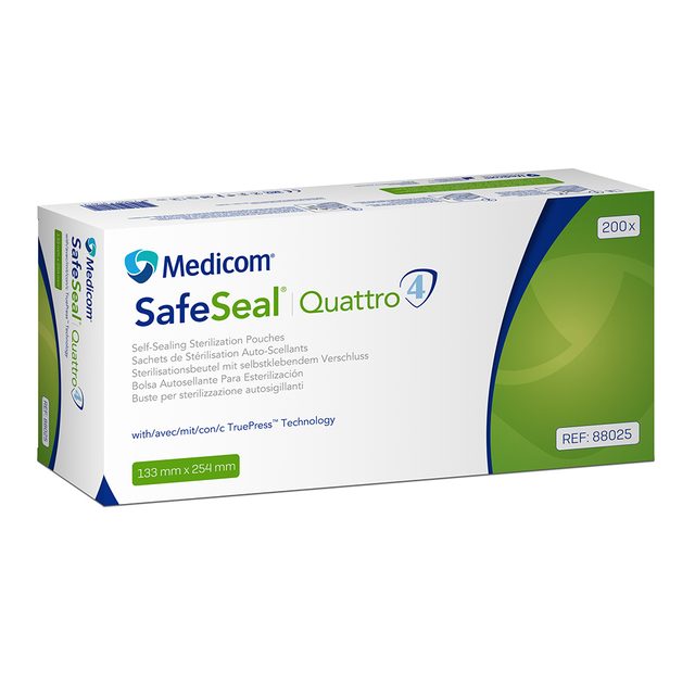 SafeSeal Quattro Sterilisationstüten sk