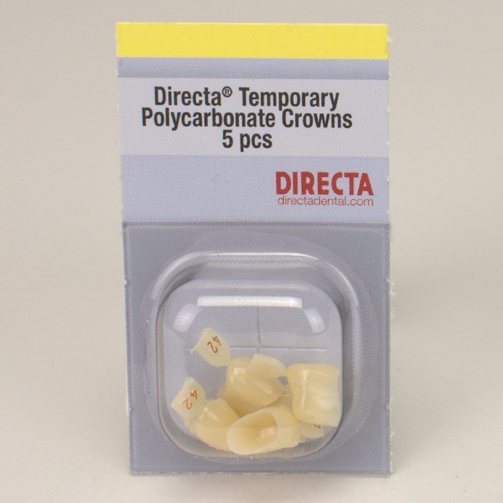 Directa-Kronen transluzent Nr. 42, 5 Stück