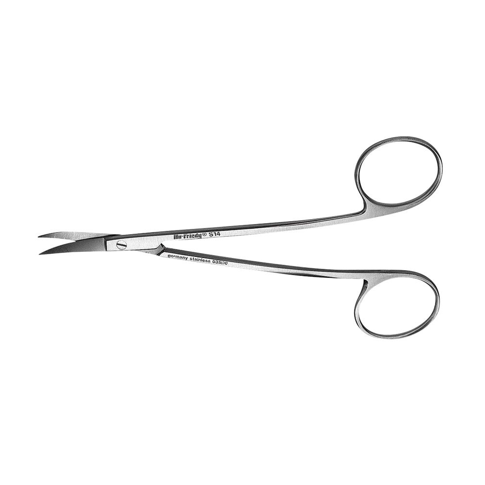 Schere 14 11,5 cm 2-fach gebogen, Stück