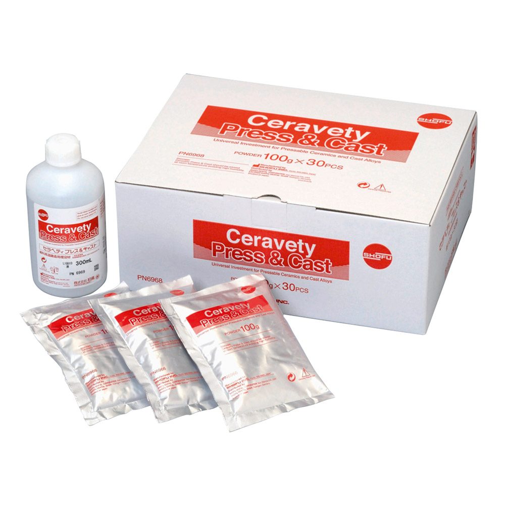 Ceravety Press & Cast Powder 30 x 100 g, 3 kg
