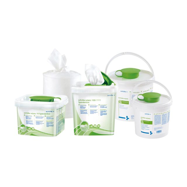 Schülke Wipes 30x30   10x40St Rolle