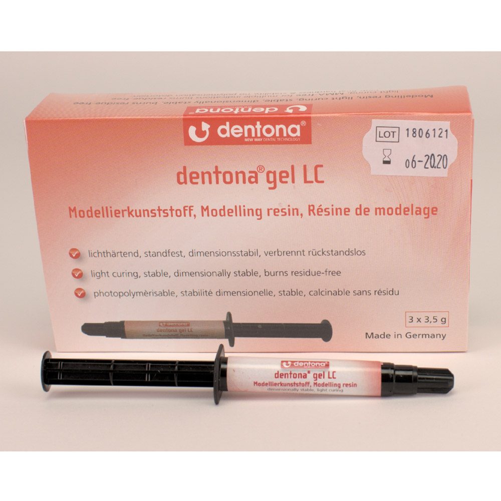 Dentona Gel LC 3x3,5gSpr+10Applik. Set