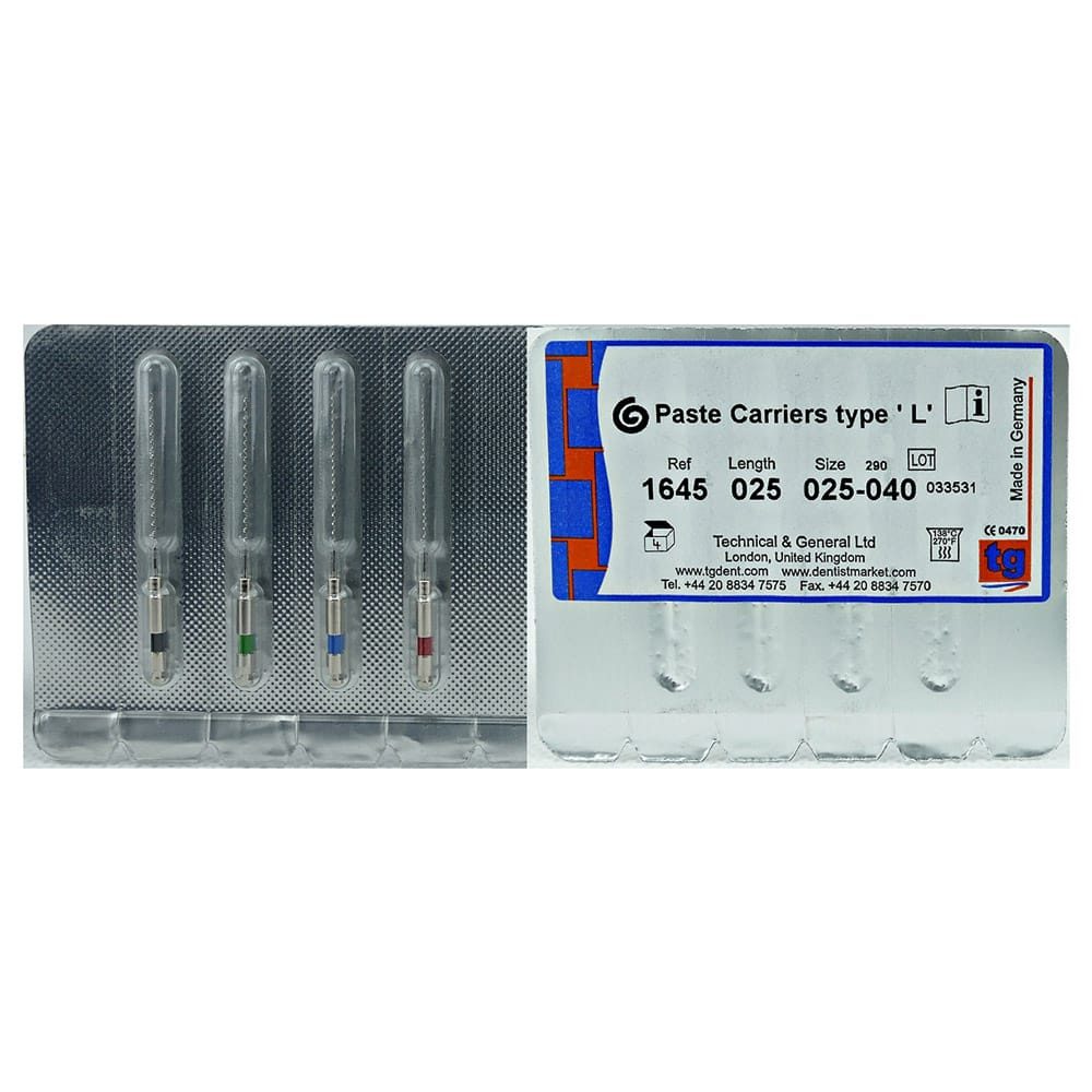 tg Paste Carrier 25mm Size 25-40 4pcs
