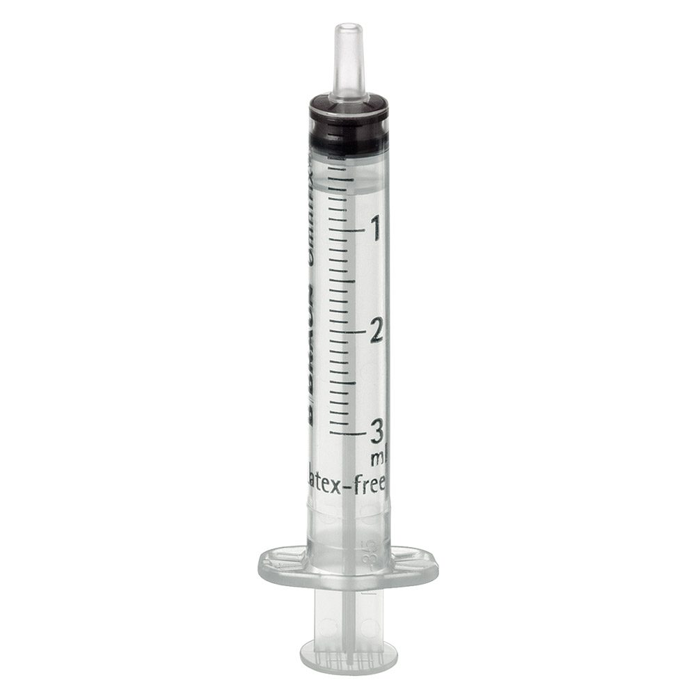 Omnifix Luerspritzen 3 ml, 100 Stück