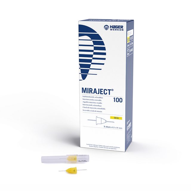 Miraject Kanülen 30G 0,3x10mm 100St