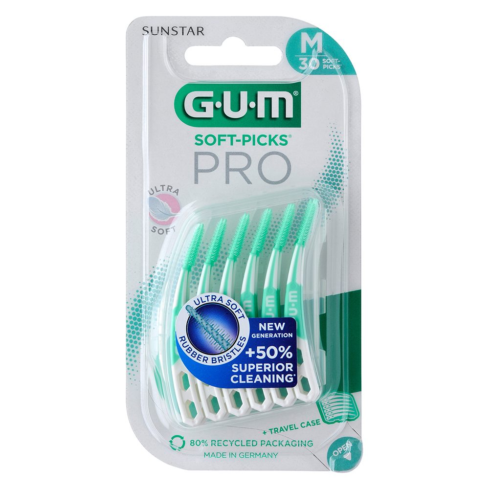 GUM SOFT-PICKS PRO M 30St