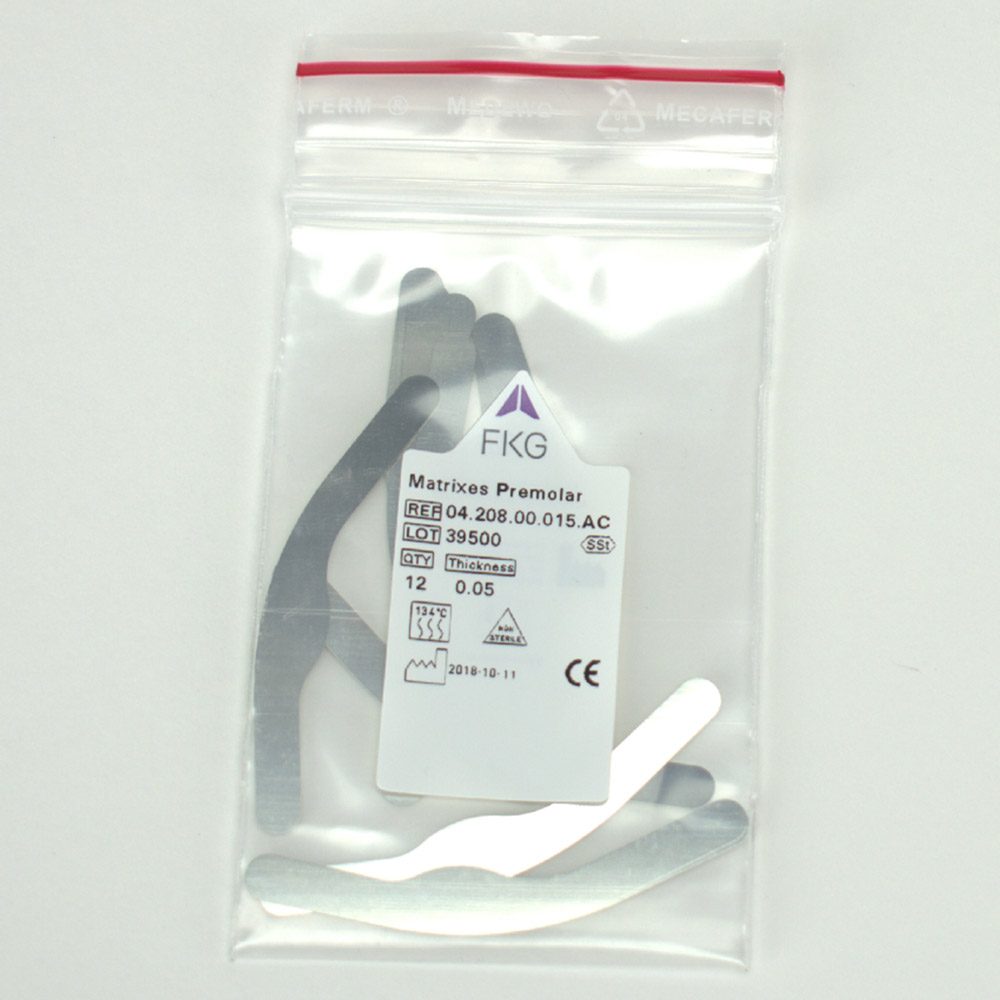 Matrizen FKG 208T Stahl 0,05 Dtz