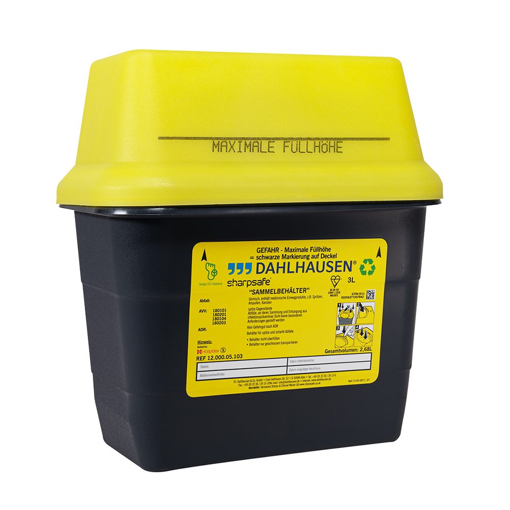 Sharpsafe 3 L Abwurfbehälter St