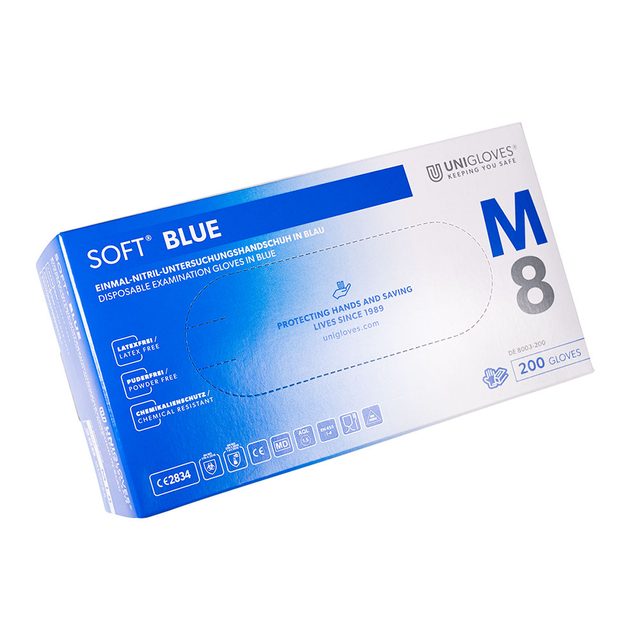 Soft Blue Nitril Gr. M   latexfrei 200St