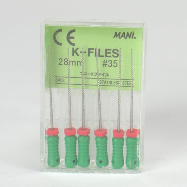 MANI K-FILES 28mm #35, 6St