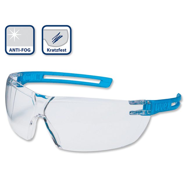 Schutzbrille iSpec Smart blau/transp. St