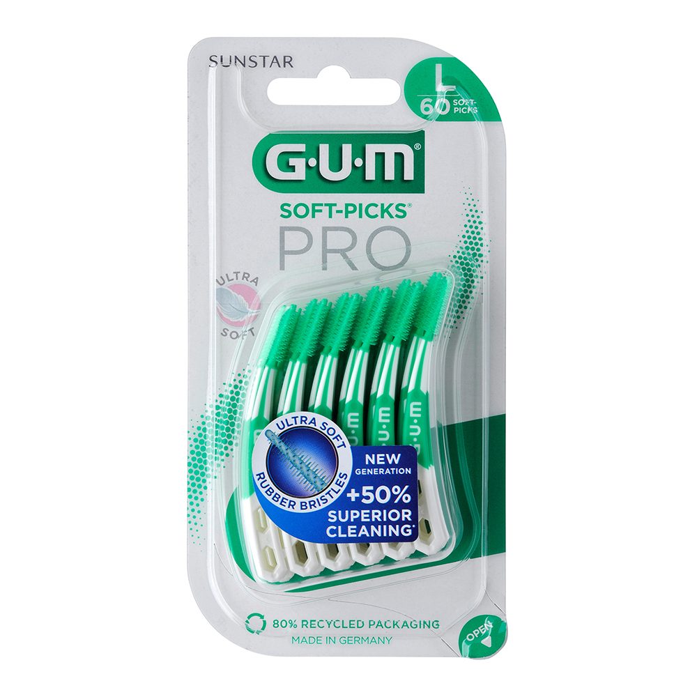 GUM SOFT-PICKS PRO L  60St