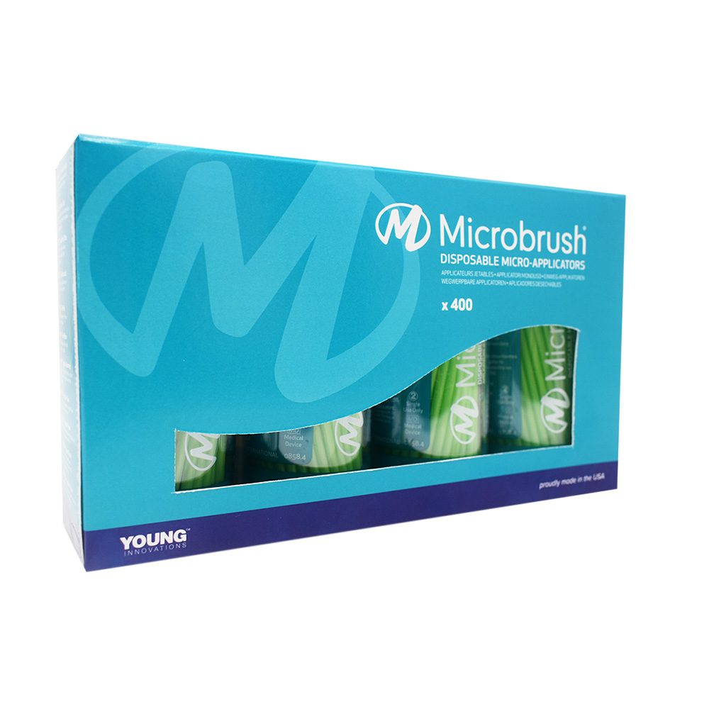Microbrush regular grün 400St