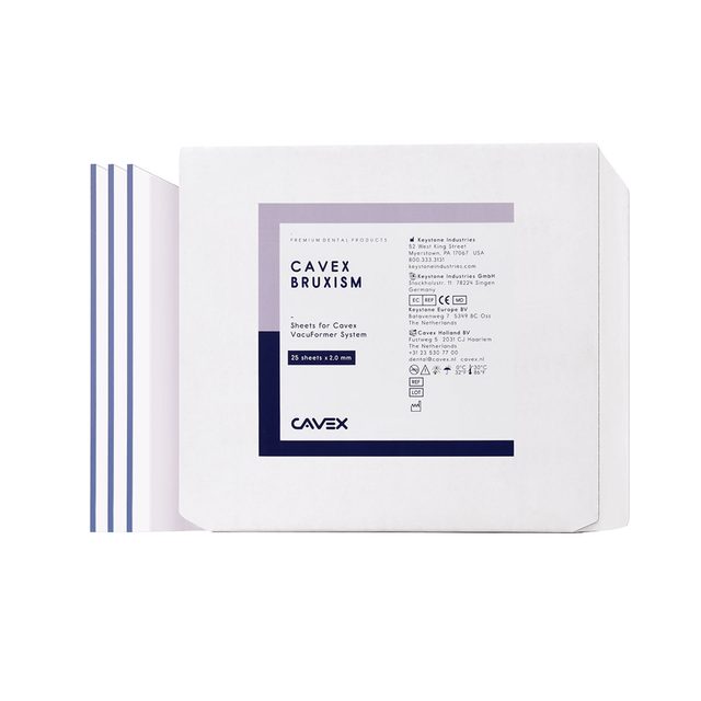 Cavex VF Bruxism 2,0x125x125mm 25St