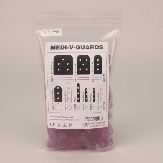 Medi-V-Guards lila 10,3mm  100St