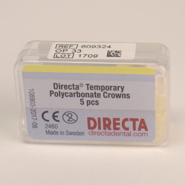 Directa-Kronen transluzent Nr. 33, 5 Stück