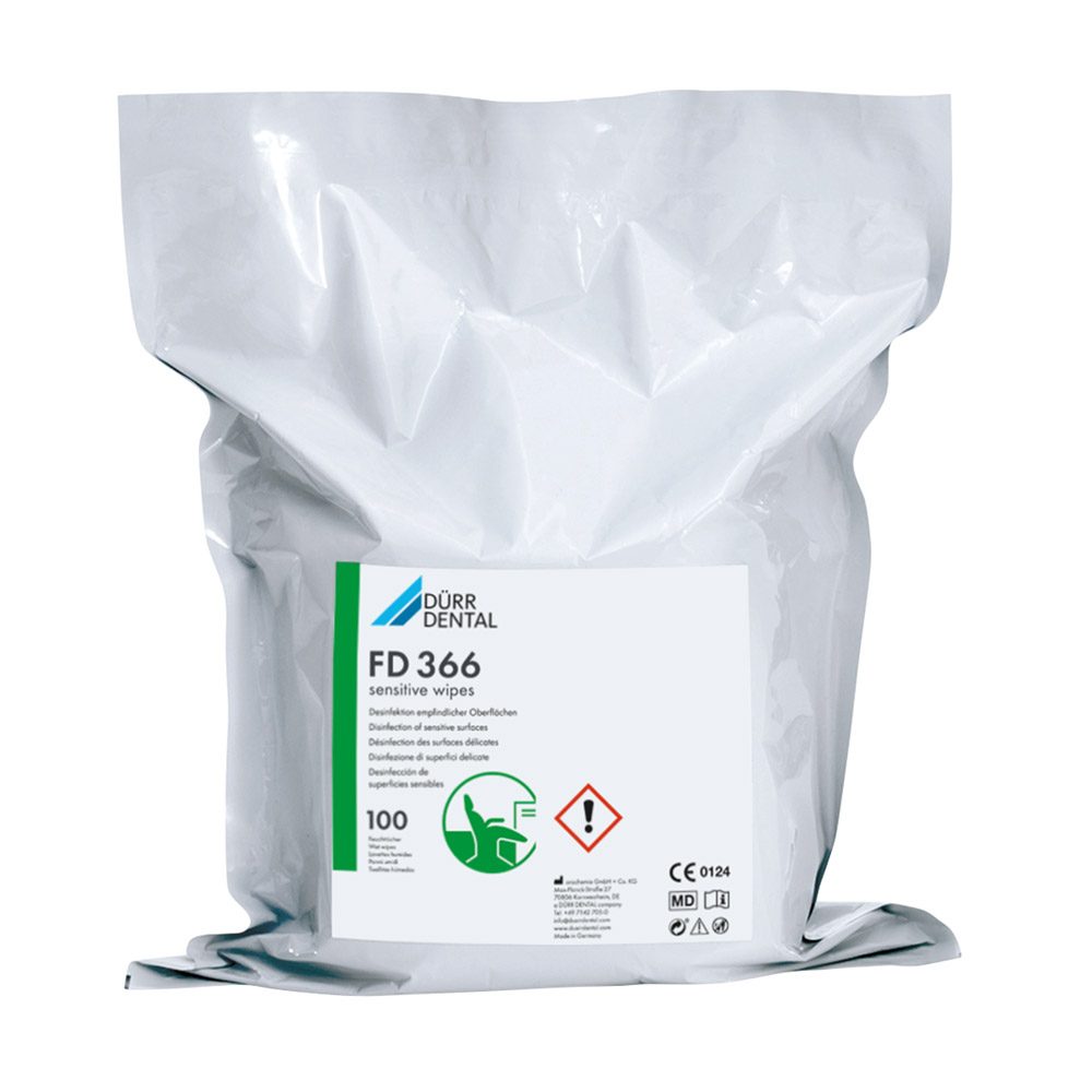 FD 366 sensitive wipes, 4 x 100 Stück Nachfüllpackung