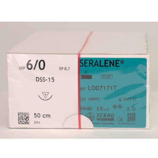 Seralene blau USP 6/0  DSS-15  2Dtz