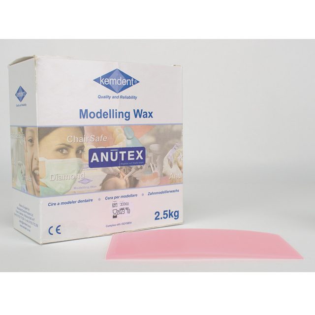 Anutex Modellierwachs rosa transl. 2,5KG