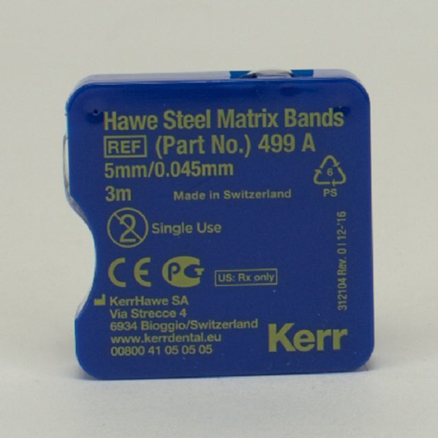 Matrizenband Hawe 499/A 5mm Pa