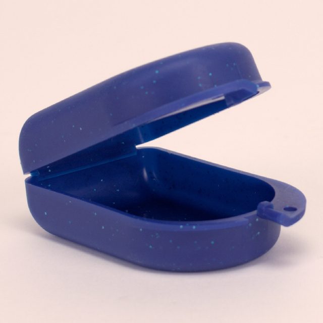 Spangenbox mini perlblau 10St