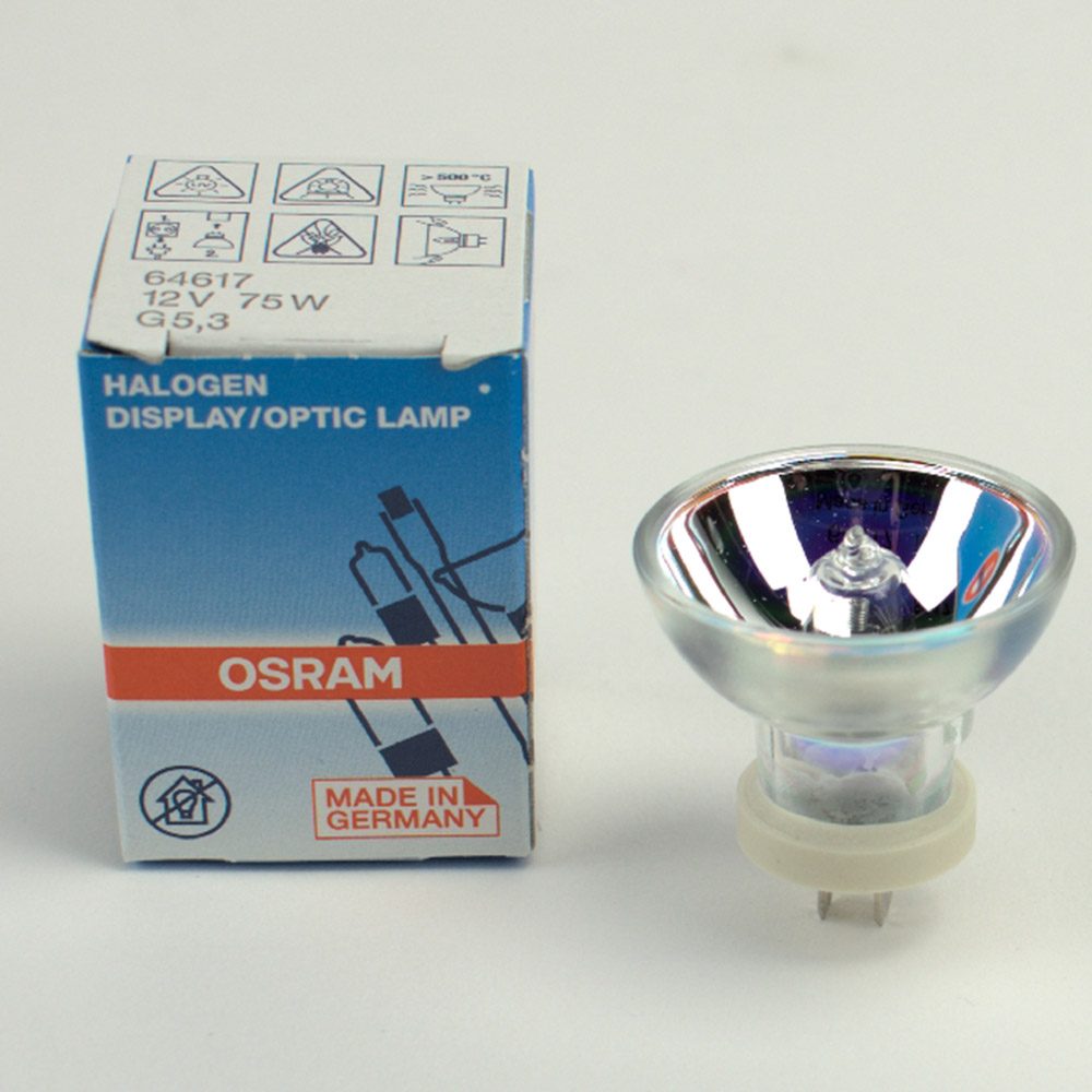 Ersatzlampe 75W/12V  G5,3  St