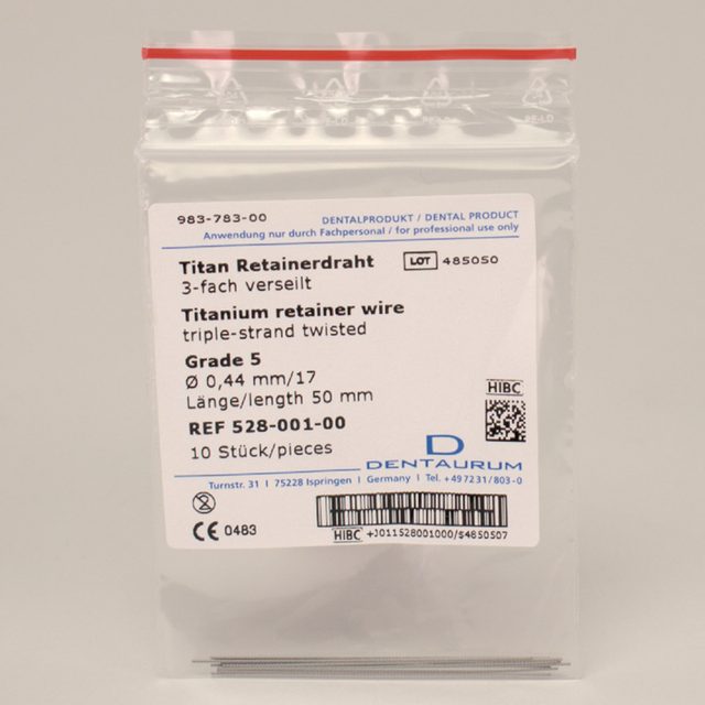 Titan Retainerdraht 0,44mm/17 10St
