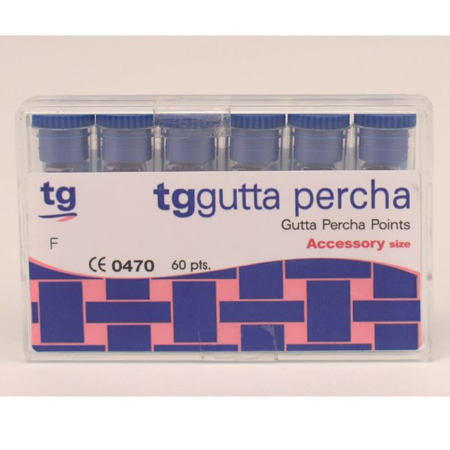 tg Accessory Gutta Percha, Fine 60Pc