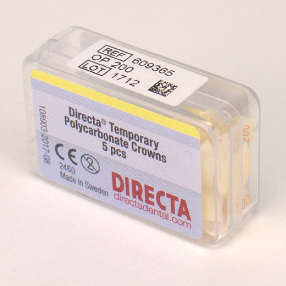 Directa-Kronen transluzent Nr. 200, 5 Stück