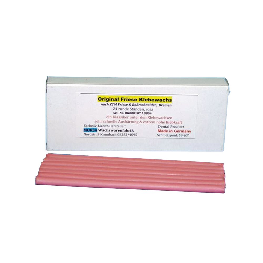 Klebewachs Friese rosa Stangen, Packung