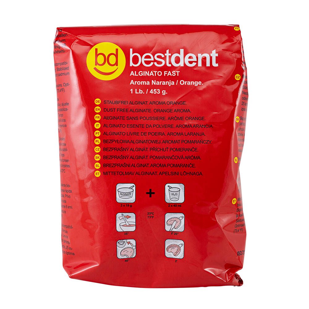 Alginat Fast Set orange Bestdent 453g