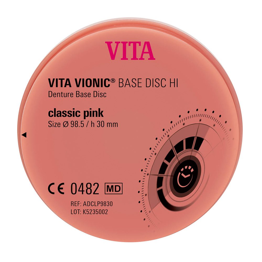 VITA Vionic Base Disc HI 98,5 x 30 mm pink, Stück