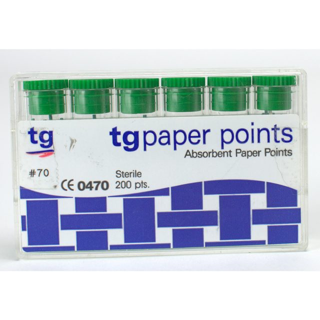 tg Absorb. Paper Pts. S.70 green 200pcs
