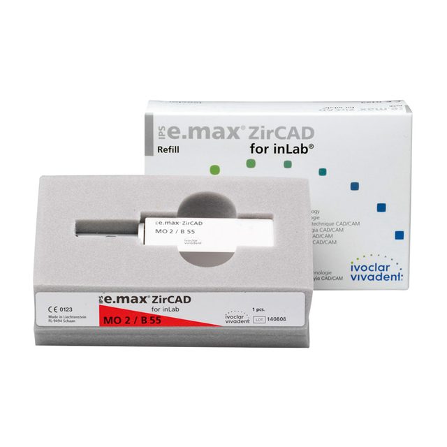 IPS e.max Zircad Inlab MO 1 B55 St
