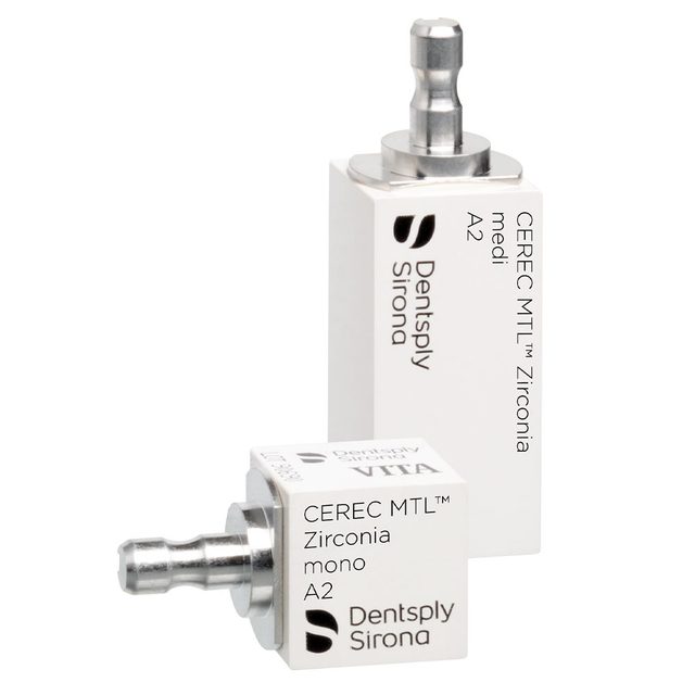 CEREC MTL Zirconia A3 mono, 4 Stück