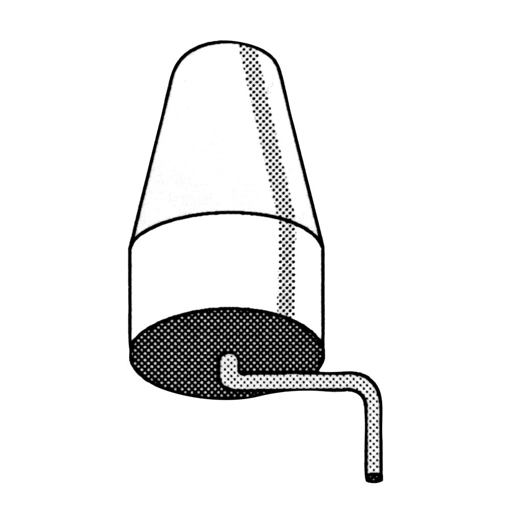 Cone Pin Brenngutträger F6 5St