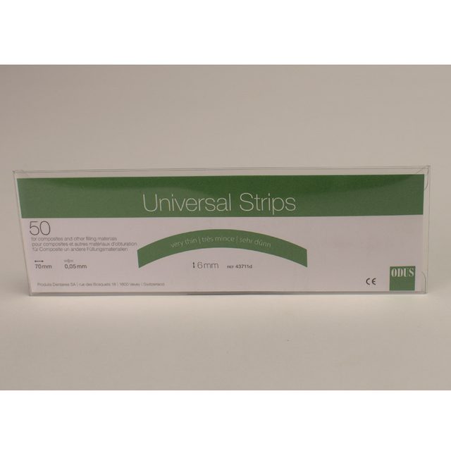 Odus univ.Streifen 0,05/ 6mm geb.Pa