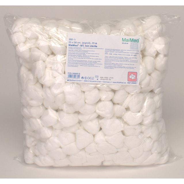 Mulltupfer unst. 25x26 eigross 500St Btl