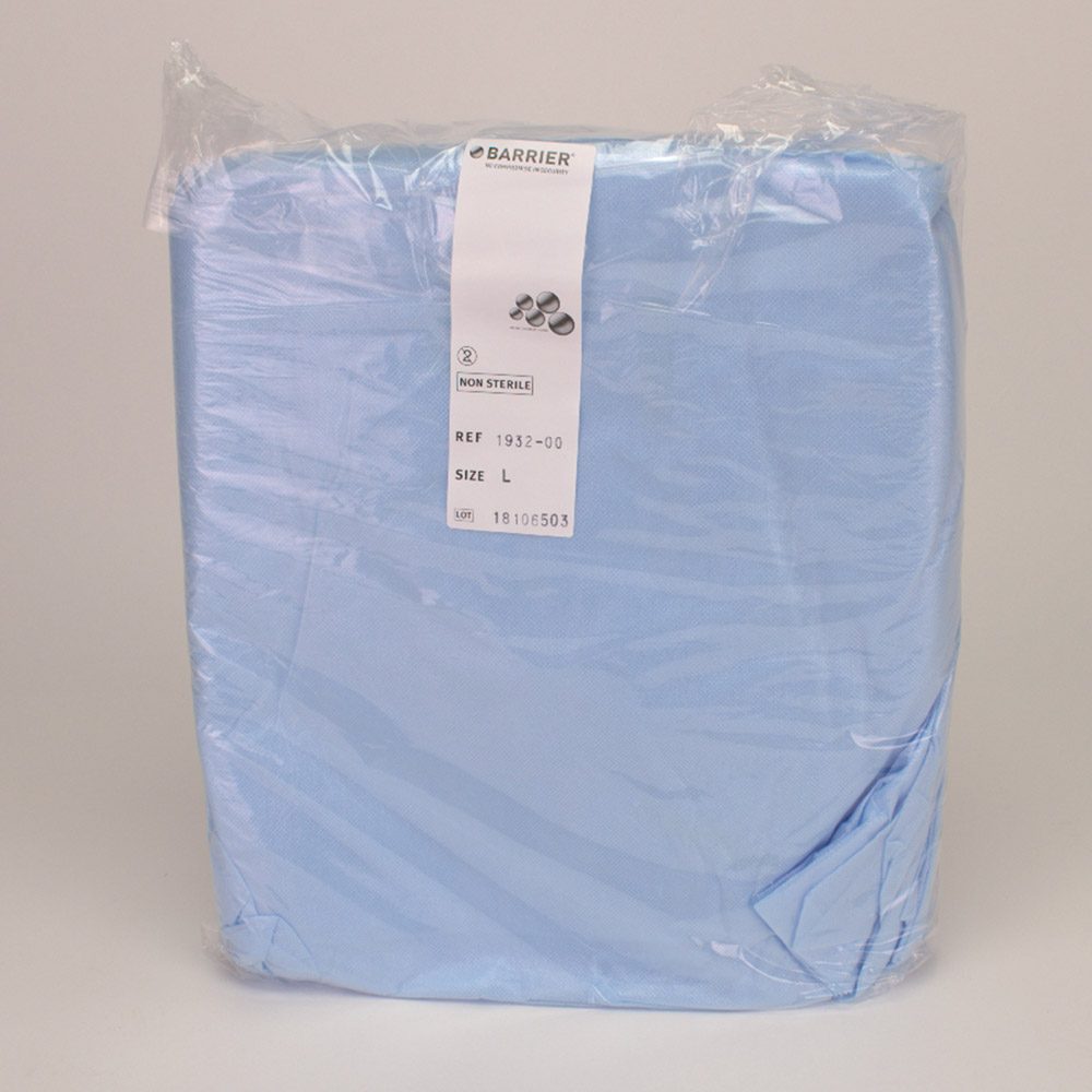 Barrier Schutzm. L unst. blau dicht 50St