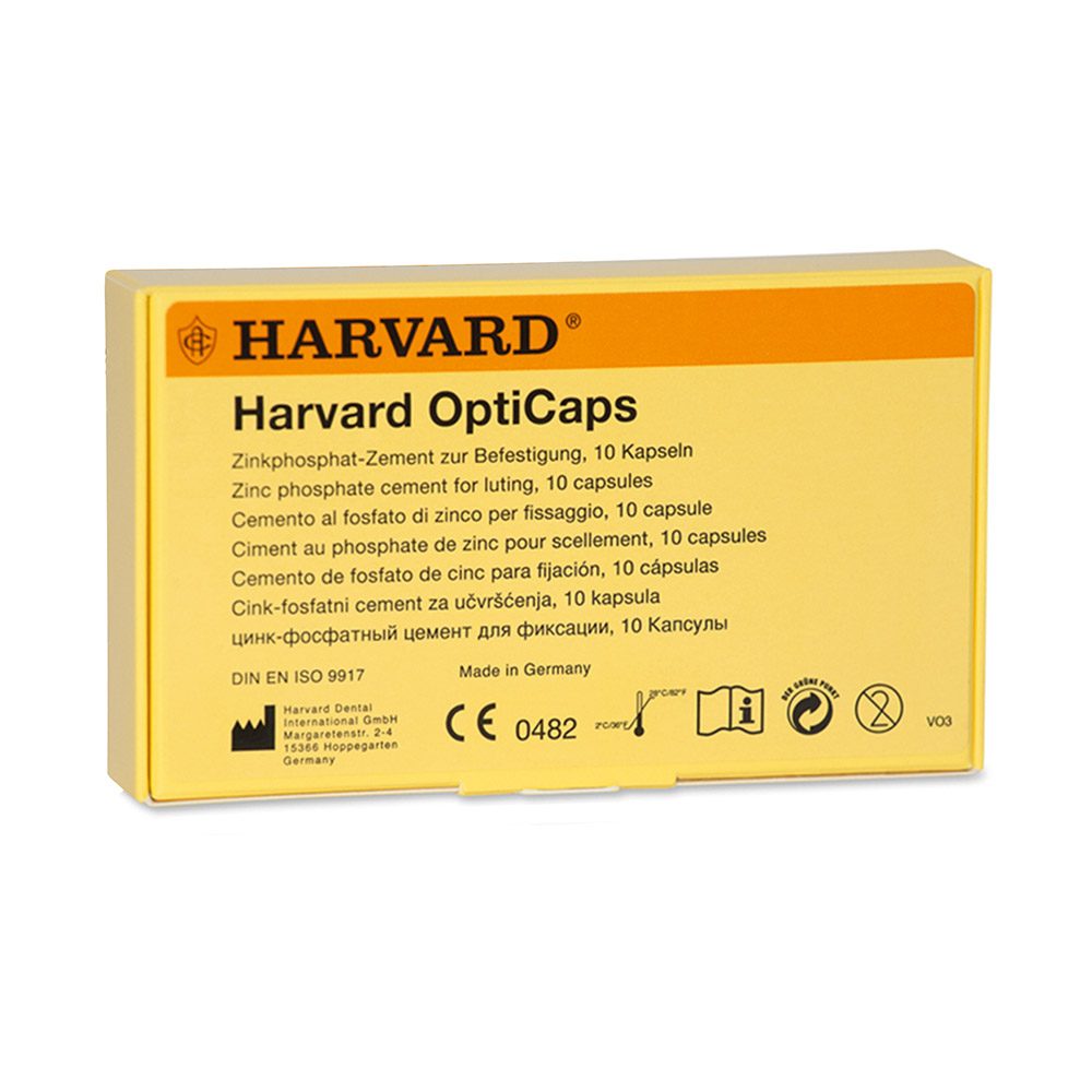Harvard Opti Caps weisslichgelb 10St