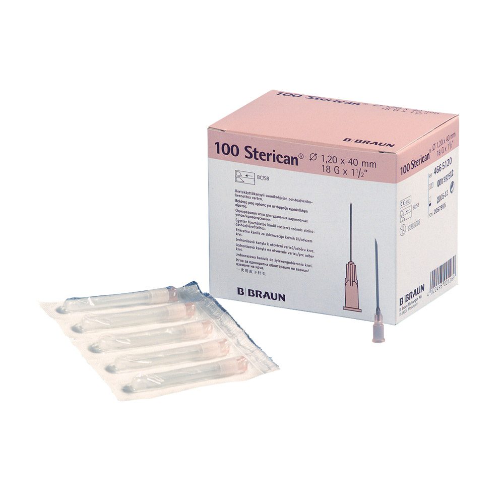 Sterican Einmalk. 1,20x40 18G 100St