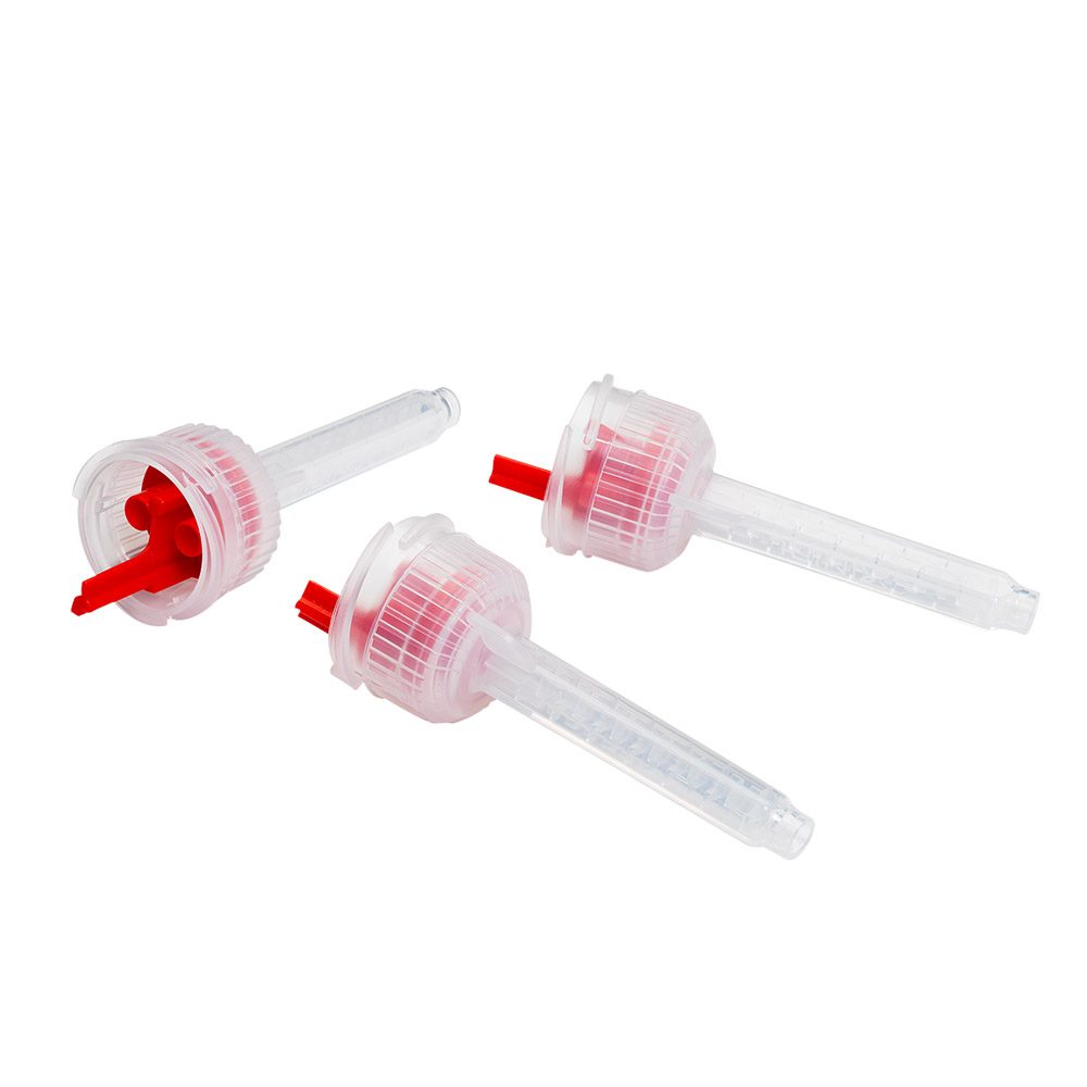 Mischkanüle rot 50ml f. LV+XLV 48St