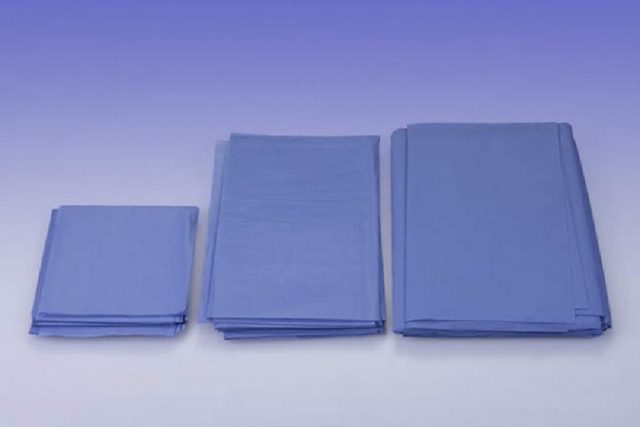 Abdecktuch steril 75x90cm h-blau 50St
