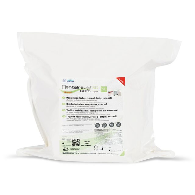 Dentalrapid soft SD wipes XL  2x90St Rl