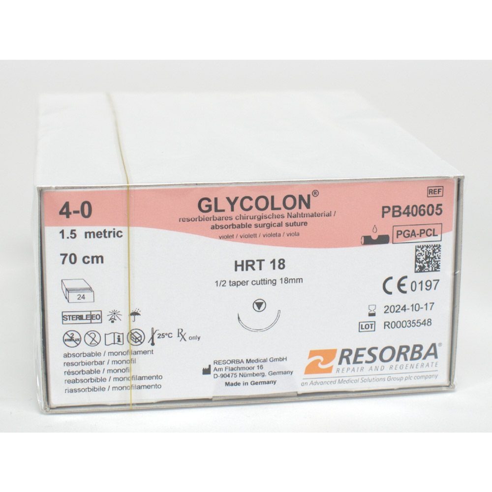 Glycolon violett 4/0 HRT18  2Dtz