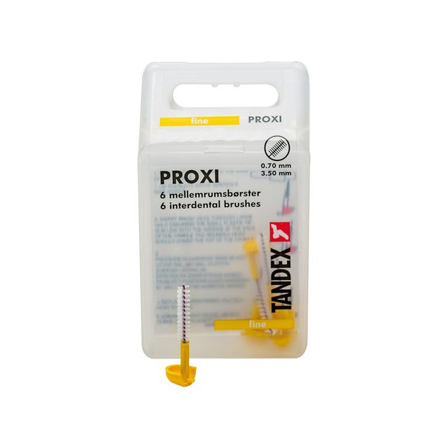 Interd.Bürsten Proxi gelb 3,5  6St