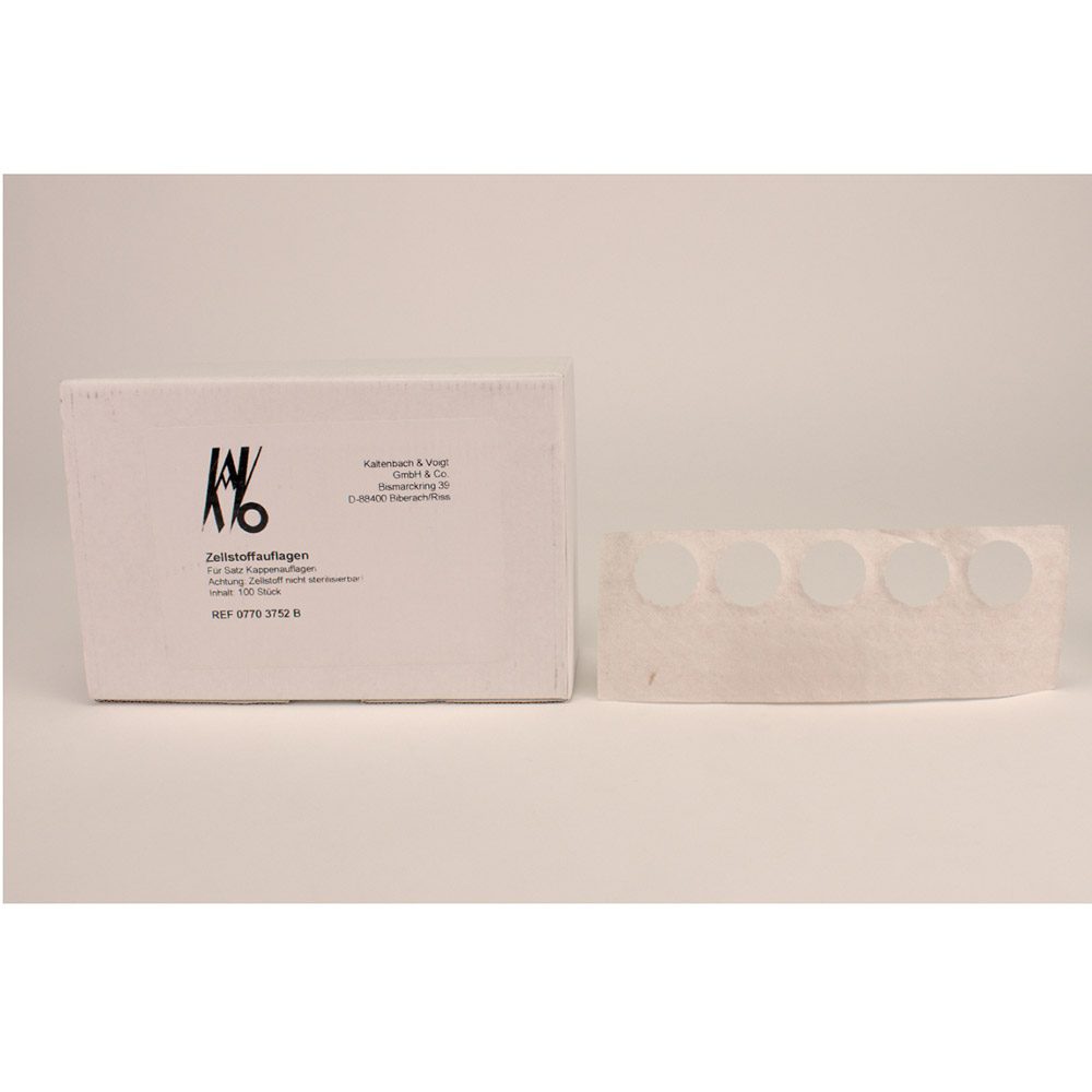 Zellstoffauflagen 5 Loch 74x202mm 100St